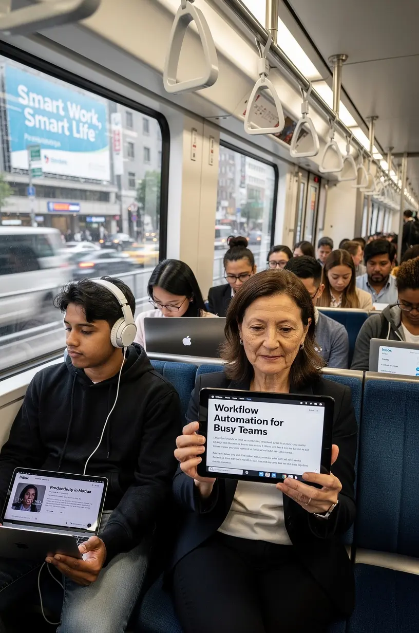 Email management automation streamlining workflows and efficiency.