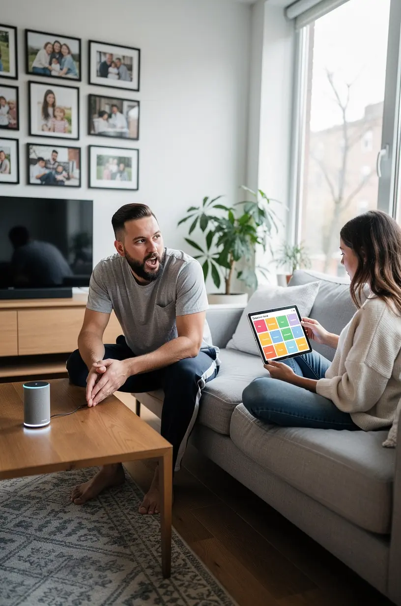 Modern office environment