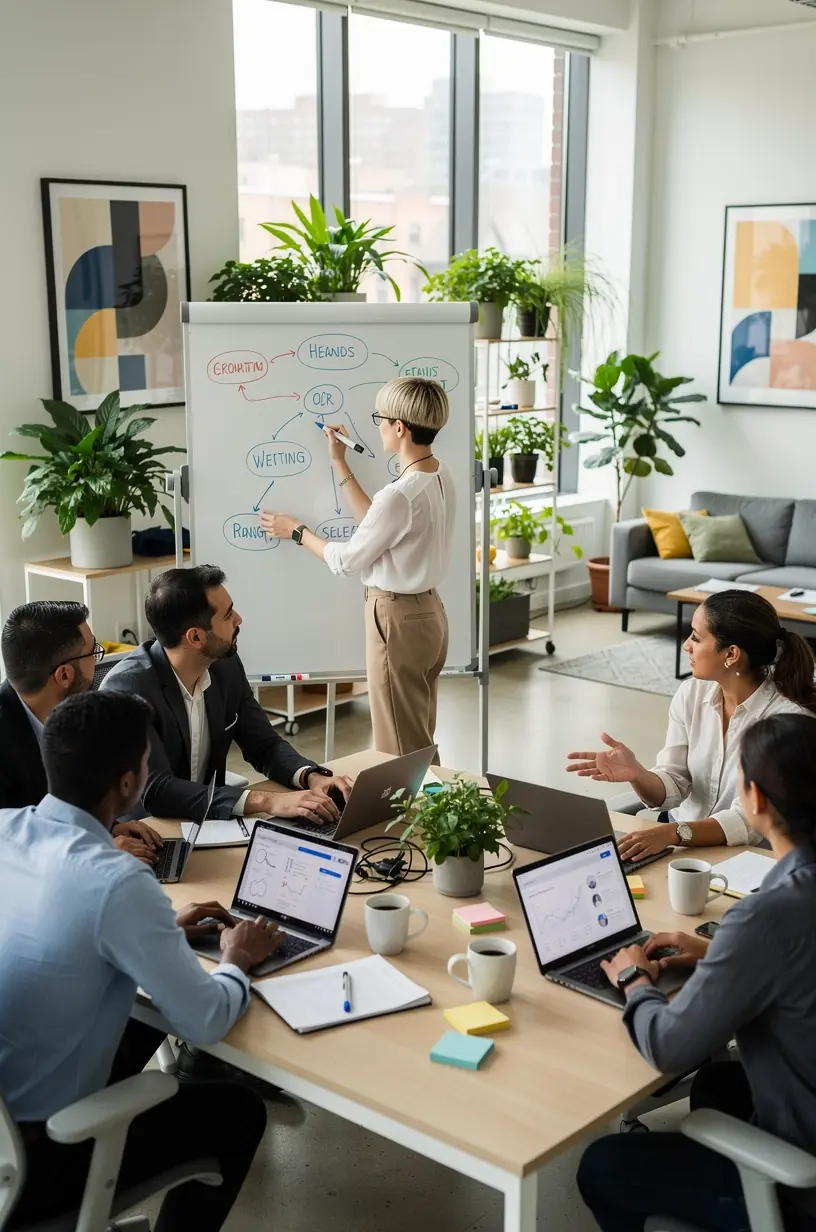 Creative workspace setup